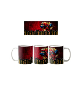 Ghostbastır Design Spiderman Kupa Bardak Tek Adet K095