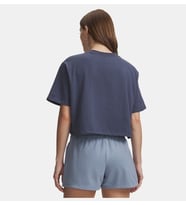 Under Armour Ua W Center Lt Ss Gri Kadın T-Shirt 6015217-044