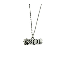Kreator Thrash Metal Grup Kolyesi – Unisex Aksesuar - 60 cm (Gümüş)