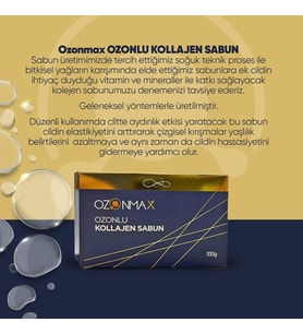 Lexroo Ozonlu Kollejen Sabun (Cilt elastikiyeti sağlar, cilde güç ve esneklik kazandırır.
