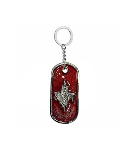 Slipknot Kırmızı Metal Anahtarlık – Heavy Metal & Rock Unisex Aksesuar