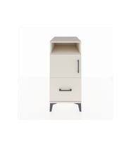Kronos Komodin 2 Raflı Tek Çekmeceli Tek Kapaklı 44x59x96 Aytaşı-Aytaşı