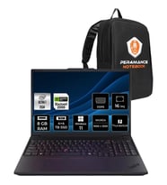 Lenovo Thinkpad P16V Gen 3 Core Ultra 7 255H İş İstasyonu 8GB RAM 4TB SSD 16" FHD+ Win11 Pro + Per4 USB 21RS000BTXP414