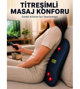 Tam Vücut Destekli Isıtmalı Masaj Minderi Ev Ve Ofis Kullanımı