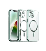 Durukar® iPhone 13 Kılıf Kross Magneticsafe Kapak - Koyu Yeşil