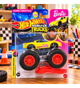 Hot Wheels Monster Trucks Barbie Corvette XL FYJ44 2025