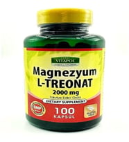 Magnezyum L-treonat 2000 Mg 100 Vegan Kapsül
