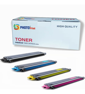 Photo Print® Brother Uyumlu TN-221-TN-241-TN-251-TN-261 DCP-9020CDW Muadil Toner Seti 1400 Syf Renkli (Çok Renkli)