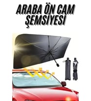 Ön Cam Güneşlik Şemsiye Tüm Araçlar İçin Araba Katlanabilir Güneşlik