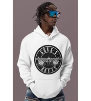 Guns N' Roses Rock Metal Müzik Grubu Baskılı Unisex Oversize Hoodie