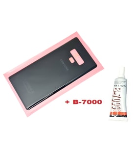Tkgz Samsung Galaxy NOTE 9 Arka Pil Batarya Kapağı (CAM+B-7000) SİYAH