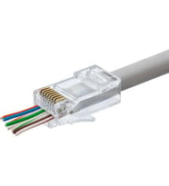 Hadron HDX5030(4653) Jak Cat6 EZRJ45 100LÜ Pk (Beyaz)