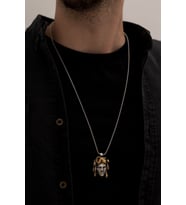 Medusa - Vog Kadın Kolye - Medusa Model Çelik Kolye