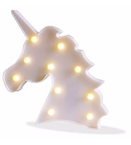 Beyaz Unicorn Led Gece Lambası