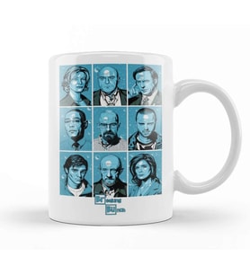 Breaking Bad The Breaking Bunch Kupa Bardak Porselen