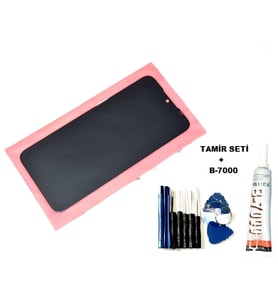 Xiaomi Redmi NOTE 7 Uyumlu Lcd Ekran Dokunmatik Servis + B-7000 + Tamir Seti