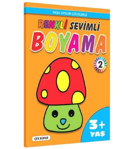 Renkli Sevimli Boyama -2 (3+Yaş)