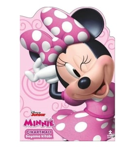 Disney Junior Minnie - Çıkartmalı Boyama Kitabı