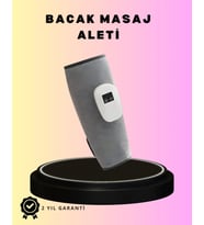 3 Kademeli Hava Basınçlı Isıtmalı Baldır Masaj Aleti – Titreşimli ve Kablosuz Kullanım