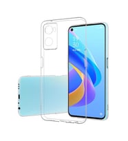 Oppo A96 4G Kılıf Şeffaf Silikon Hibrit Case Kapak (Renksiz)