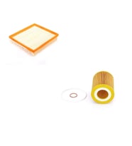 Bosch Filtre Bakım Seti BMW 1 SERİSİ F20 F21 118 i Benzinli 2011-2019 Hava + Yağ filtre