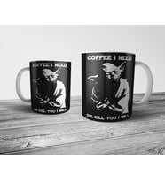 Pixxa Master Yoda Coffee Star Wars Kupa Bardak Model 1