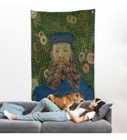 Vincent van Gogh - Joseph Roulin'in Portresi Duvar Örtüsü-7479