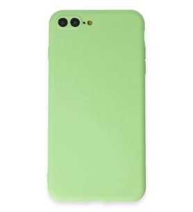 Durukar® iPhone 7 Plus Kılıf First Silikon - Açık Yeşil