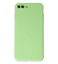 Durukar® iPhone 7 Plus Kılıf First Silikon - Açık Yeşil