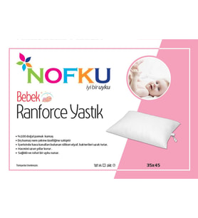 Nofku Bebe Ranforce Yastık 35X45