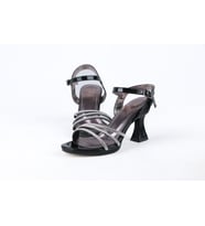 Ayakkabımood VM411 7 Cm Siyah Platform Topuk Kadın Sandalet