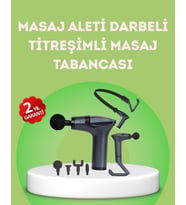Northcity 3in1 Şarjlı Titreşimli Masaj Aleti - Ayak, Yüz ve Vücut Masajı İçin Pratik Çözüm