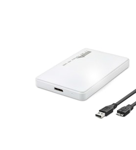 Hdd Kutu Usb3.0 Plastik Sata 2.5" Beyaz HDX1752