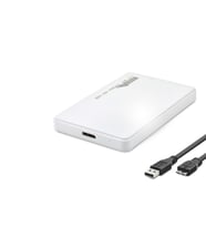 Hdd Kutu Usb3.0 Plastik Sata 2.5" Beyaz HDX1752