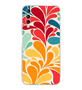 PrintiFy Huawei P Smart Pro ile Uyumlu Retro Color 5  Kamera Korumalı Şeffaf  Kılıf
