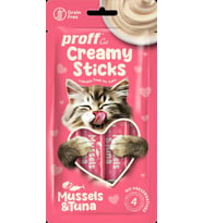 Proff Creamy Ton Balıklı ve Midyeli Kedi Ödülü 4'lü