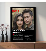 Netflix Tasarımlı Kişiselleştirilebilir Tablo