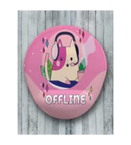 Offline Oval Bilek Destekli Mouse Pad