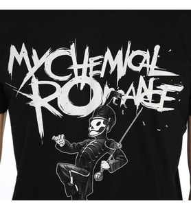 Bant Giyim - My Chemical Romance Siyah Erkek T-shirt Tişört