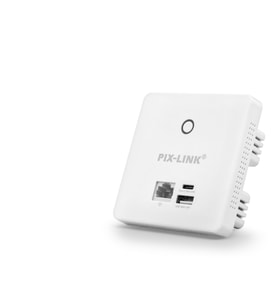 Duvar Tipi Wifi Access Point Poe Destekli 300 Mbps - Beyaz LV-CAP08