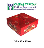 Büyük Yaş Pasta Kutusu 100 Adet -111