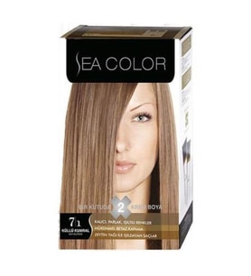 Sea Color Saç Boyası 7.1 Küllü Kumral
