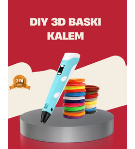 Çocuklar İçin Güvenli 3d Yazıcı Kalem