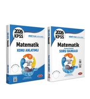 Data Yayınları 2026 KPSS Matematik Hibrit Plus Ultra Serisi Konu Anlatımlı ve Soru Bankası Seti 2 Kitap
