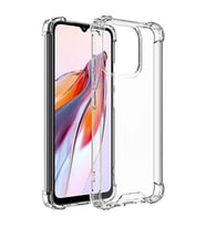Coverzone Xiaomi Redmi 12C ile uyumlu K?l?f Z-Nitro Anti Shock Silikon Kapak Kamera Korumal? Anti?ok Airbag K�?e Korumal? Silikon ?effaf K?l?f