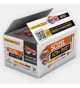 YKS-TYT-AYTnin Kara Kutusu SÖZEL Altın Set Paket Konu Özetli Dijtal Çözümlü Çıkm