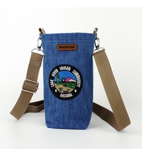 Woodycord 1 Litrelik Kot Termos Matara Kılıfı Arizona Temalı (Çok Renkli)