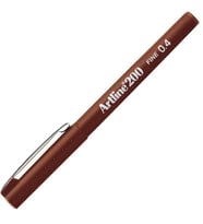 ARTLINE EK-200N FINE LINE PEN 0.4 MM BROWN