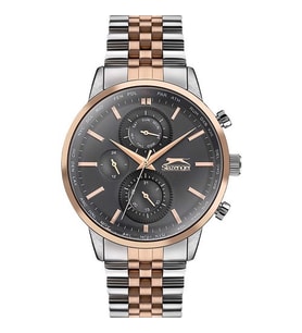 Slazenger SL.09.1843.2.01 45 mm Metal Kordonlu Erkek Kol Saati