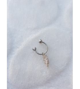 Tragus Küpe Piercing Çelik